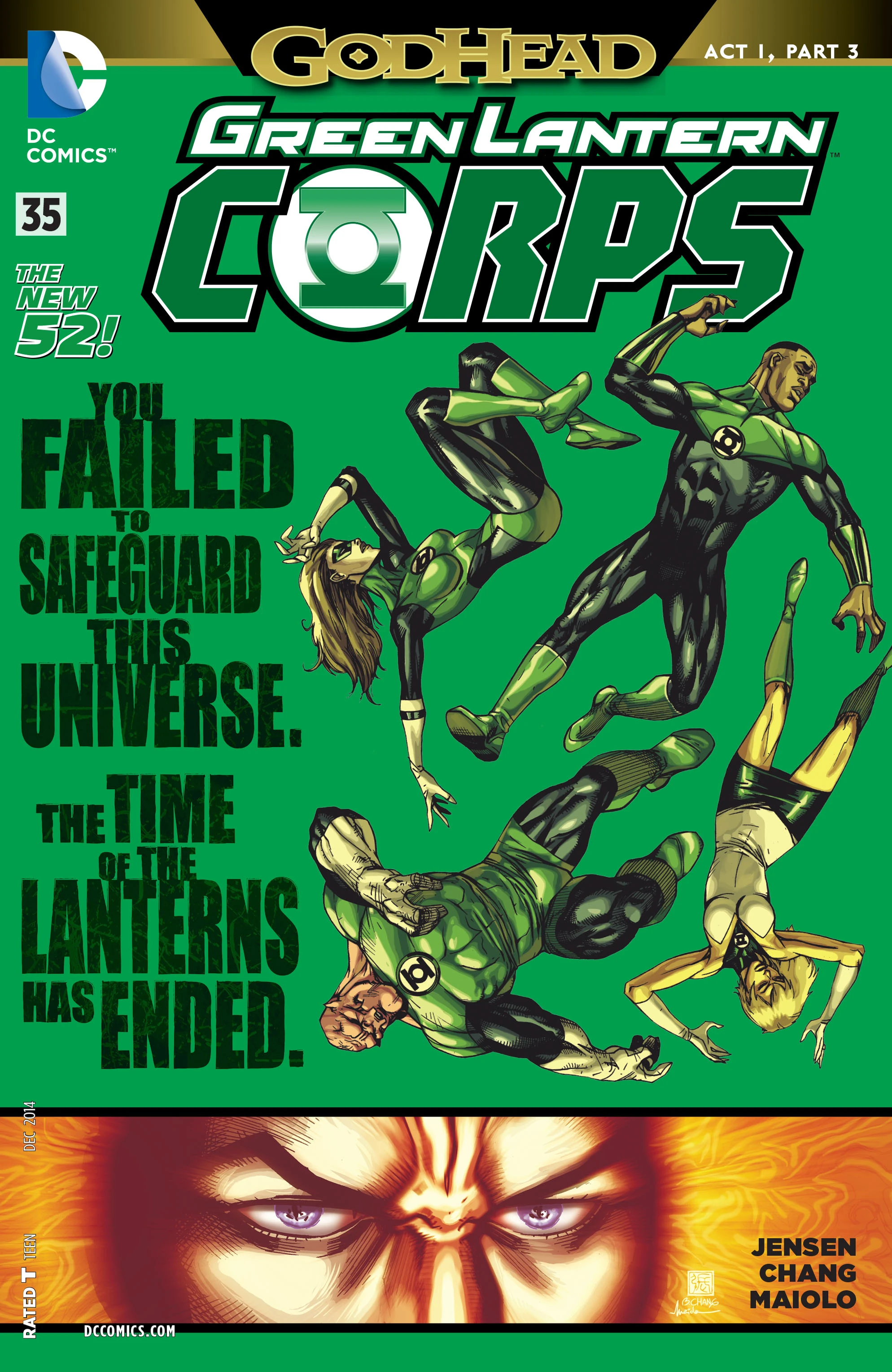 Green Lantern Corps #35 (DC, 2014 — Cover A) cover
